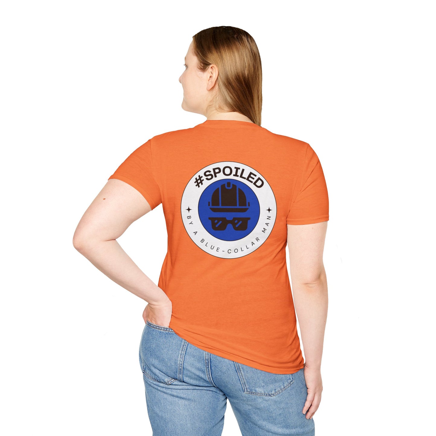 #SPOILED by a BLUE-COLLAR man TSHIRT