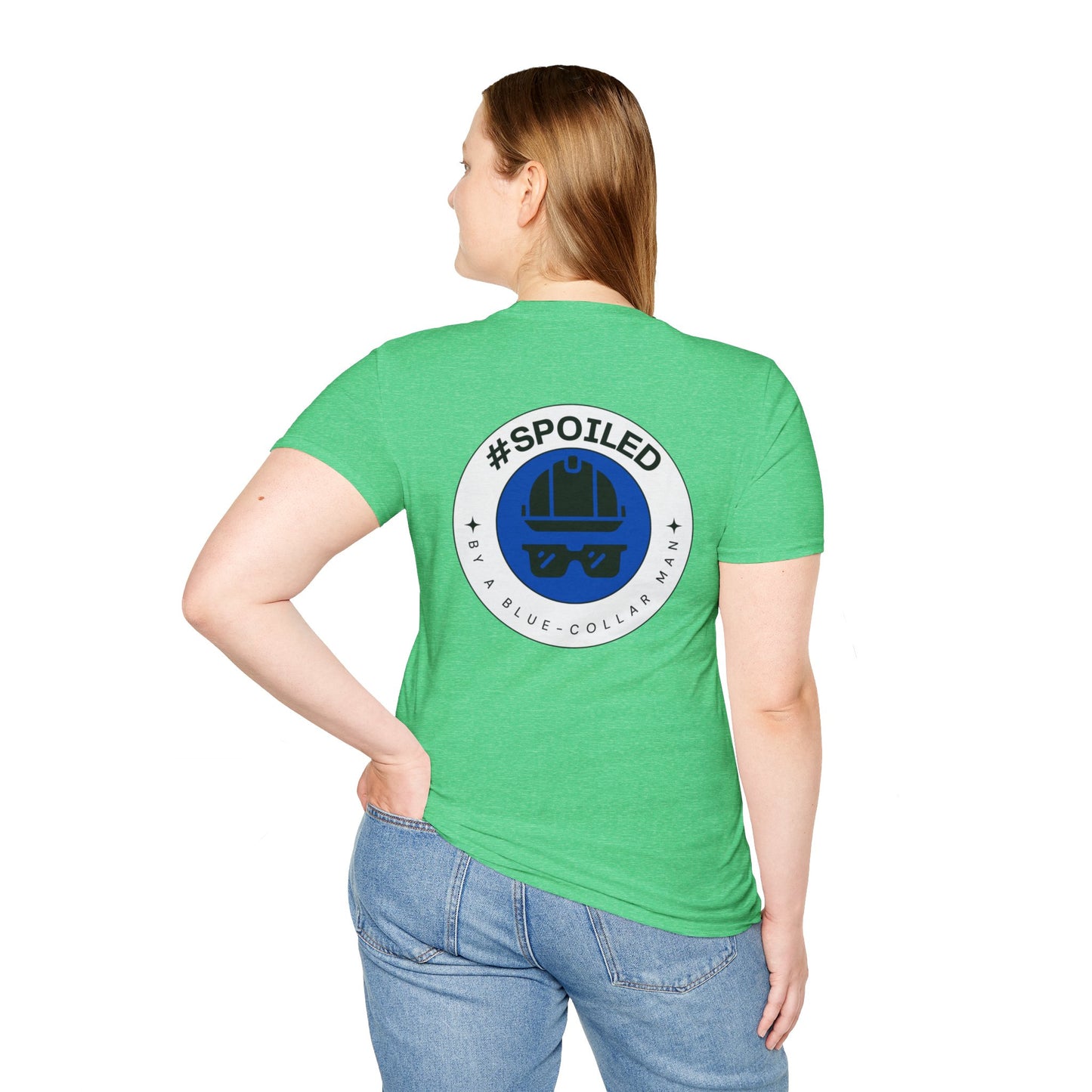 #SPOILED by a BLUE-COLLAR man TSHIRT