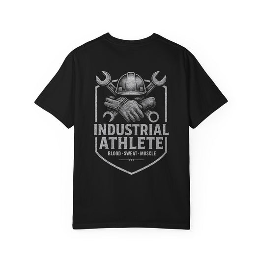 Industrial Athlete T-shirt - Blood, Sweat & Muscle